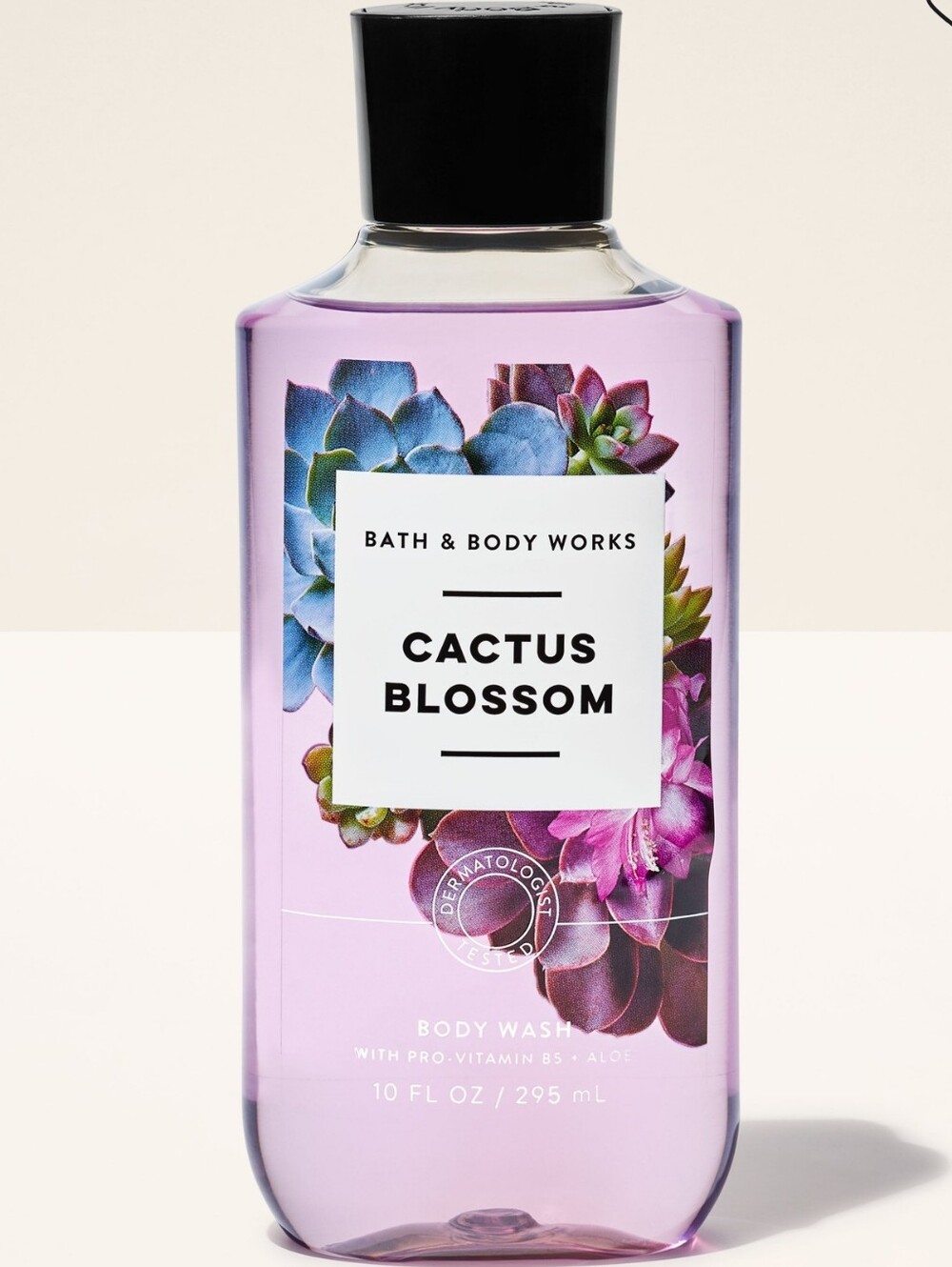 Bath & Body Works Cactus Blossom Body Wash 10oz NEW Rare